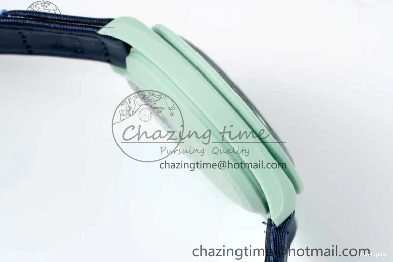 0305 SoftTouch Speedmaster Misson On Earth 1:1 Best Edition Blue Dial On Nylon Strap Quartz 7859